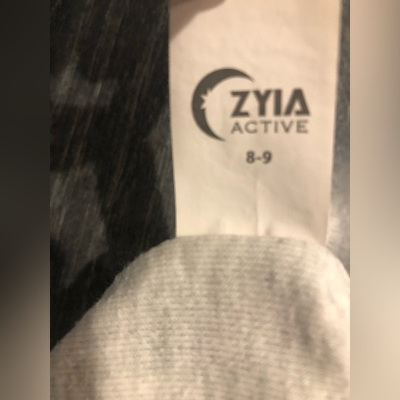 ZYIA 1/4 Zip Neon Yellow Pullover Girls sz 8-9 - Picture 7 of 8